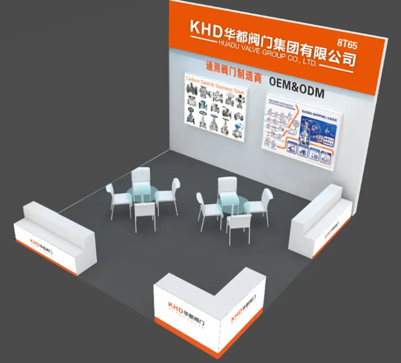 Cá mbuailfidh tú le Grúpa Comhla Huadu (KHD) i mí Dheireadh Fómhair 2026? Aonach Comhla Int'l Zhejiang, Booth 8T65